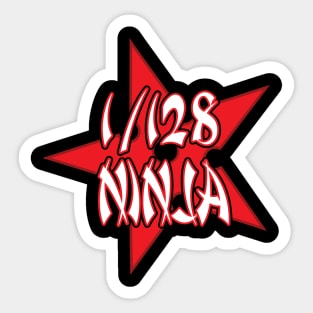 1/128th Ninja 2 Sticker